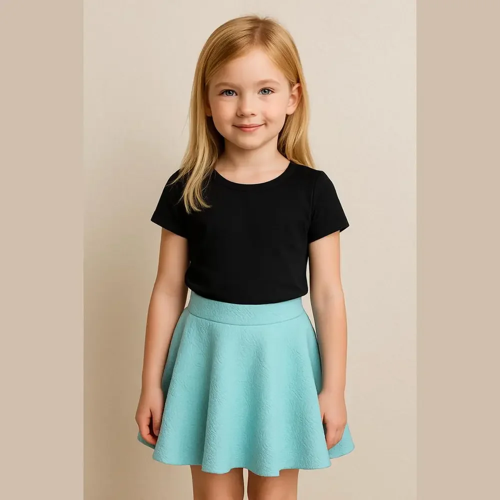Rue 21 size small girls blue skater skirt
